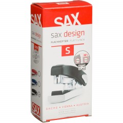 Степлер SAX 519 (N10) до 20 лист. чёрный антистеп - фото 2