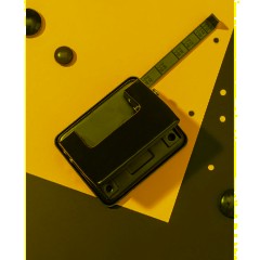 Дырокол до 20 листов, с линейкой, цвет черный - фото 10