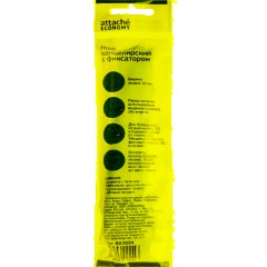 Нож канцелярский 18 мм Attache Economy  с фиксатором, полибег, цв.вассорт. - фото 4