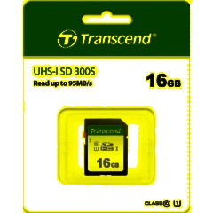 Карта памяти Transcend 300S SDHC 16Gb UHS-I Cl10, TS16GSDC300S - фото 2