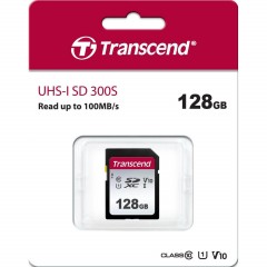 Карта памяти Transcend 300S SDXC 128Gb UHS-I Cl10, TS128GSDC300S - фото 2