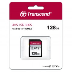 Карта памяти Transcend 300S SDXC 128Gb UHS-I Cl10, TS128GSDC300S - фото 3