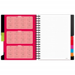 Бизнес-тетрадь B5,200л,кл,греб. Attache Selection Office book чернметаллик Бизнес-тетрадь B5,200л,кл,греб. Attache Selection Office book чернметаллик - фото 3