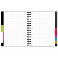 Бизнес-тетрадь B5,200л,кл,греб. Attache Selection Office book чернметаллик Бизнес-тетрадь B5,200л,кл,греб. Attache Selection Office book чернметаллик - фото 4