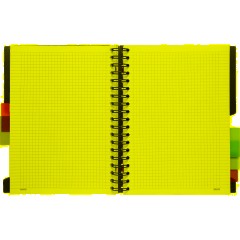 Бизнес-тетрадь B5,200л,кл,греб. Attache Selection Office book чернметаллик - фото 7