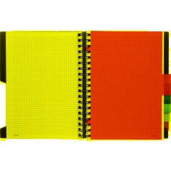 Бизнес-тетрадь B5,200л,кл,греб. Attache Selection Office book чернметаллик - фото 8