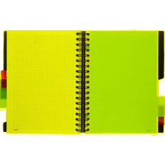 Бизнес-тетрадь B5,200л,кл,греб. Attache Selection Office book чернметаллик - фото 11