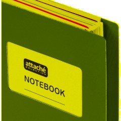 Бизнес-тетрадь B5,200л,кл,греб Attache Selection Office book синийметаллик - фото 3