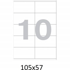 Этикетки самоклеящиеся  105х57 мм / 10 шт. на листе А4(100л./уп) - фото 4