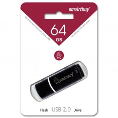 Флеш-память Smartbuy Crown, 64Gb, USB 2.0, чер, SB64GBCRW-K Флеш-память Smartbuy Crown, 64Gb, USB 2.0, чер, SB64GBCRW-K - фото 4