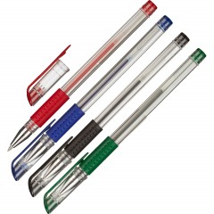 Набор гелевых ручек 4цв., 0,5мм, манжетка - фото 3