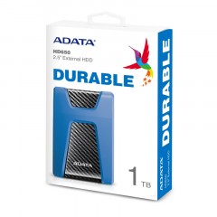 Портативный HDD ADATA HD650 1Tb 2.5, USB 3.1, синий, AHD650-1TU31-CBL Портативный HDD ADATA HD650 1Tb 2.5, USB 3.1, синий, AHD650-1TU31-CBL - фото 5