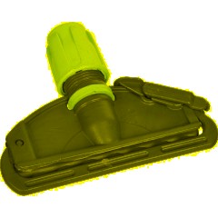 Держатель МОПа Кентукки 15см пластик т.серый/синий IM210