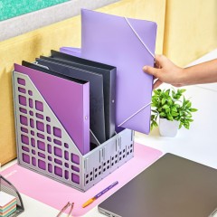 Лоток вертикальный для бумаг Attache сборный - фото 10