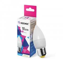 Лампа светодиодная КОСМОС BASIC CN 10.5W 220V E27 3000K - фото 3