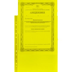 Файл-вкладыш перфорированная А4 100шт., гладкая Элементари 0,030 мм - фото 2