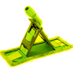 Держатель МОПа универс. пластик 40х11см т.серый/синий NPK195 - фото 4