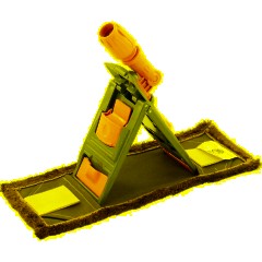 Держатель МОПа универс. пластик 40х11см т.серый/зеленый NPK195 - фото 4