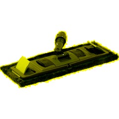 Держатель МОПа универс. пластик 40х11см т.серый/красный NPK195 - фото 3