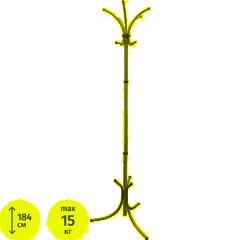 Вешалка TI_напольная Нова-3 алюминий