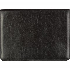 Папка деловая из кож/зам из кож/зам ЛИДЕР м129 с зажимом, черный, Россия - фото 5