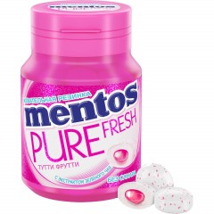 Жевательная резинка Mentos Pure Fresh Тутти-Фрутти, 54г