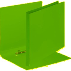 Папка на 2-х кольцах Attache 20мм Economy синяя - фото 2