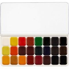 Краски акварельные Луч Люкс 24 цв., б/кисти, 14С 1039-08 - фото 2