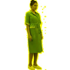 Халат жен у01 КР бирюз 112-116/158-164 - фото 2