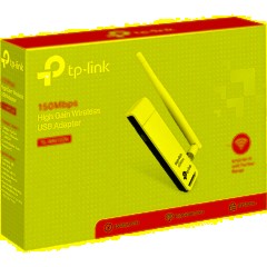 Сетевой адаптер WiFi TP-Link TL-WN722N USB 2.0 - фото 4