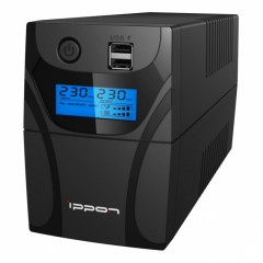 ИБП Ippon Back Power Pro II 500 500VA 300Вт IEC(4) черный(1030299) ИБП Ippon Back Power Pro II 500 500VA 300Вт IEC(4) черный(1030299) - фото 2
