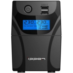 ИБП Ippon Back Power Pro II 500 500VA 300Вт IEC(4) черный(1030299) - фото 2