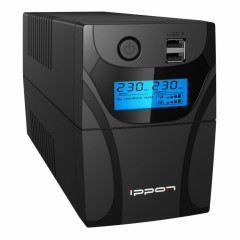 ИБП Ippon Back Power Pro II 500 500VA 300Вт IEC(4) черный(1030299) ИБП Ippon Back Power Pro II 500 500VA 300Вт IEC(4) черный(1030299) - фото 4