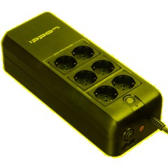 ИБП Ippon Back Verso 800 800ВА 420Вт EURO(4+2) черный - фото 3