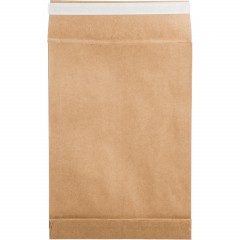 Пакет крафт В4 стрип Gusset 250х353х40 130г 200шт/уп Пакет крафт В4 стрип Gusset 250х353х40 130г 200шт/уп - фото 2