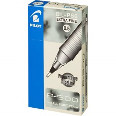 Ручка гелевая неавтомат. PILOT Р-500 жидкие чернила черн 0,3мм Япония - фото 3