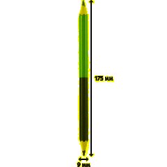 Карандаши цветные 2цв 6-гран Koh-I-Noor 3423 - фото 2