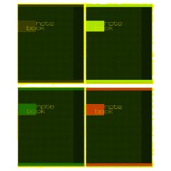 Тетрадь общая Attache,48л,клет,А5,скреп,обл.карт - фото 2