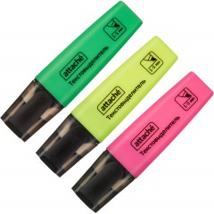 Набор текстовыделителей Attache Colored 1-5мм набор 3цв - фото 2