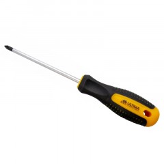 Отвертка Ultima Ph1х100 мм, CrV, 2-х компонент. рукоятка anti slip 124026 Отвертка Ultima Ph1х100 мм, CrV, 2-х компонент. рукоятка anti slip 124026 - фото 2