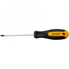 Отвертка Ultima Ph1х100 мм, CrV, 2-х компонент. рукоятка anti slip 124026 Отвертка Ultima Ph1х100 мм, CrV, 2-х компонент. рукоятка anti slip 124026 - фото 3