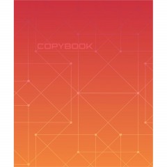 Тетрадь общая А5,48л,кл,скоб,блок-офсет-2 Attache Alpha фиол/красн вассорт - фото 3