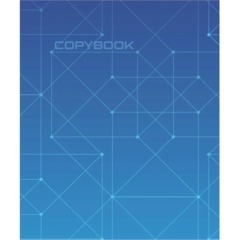 Тетрадь общая А5,48л,кл,скоб,блок-офсет-2 Attache Alpha син/зелен вассорт - фото 4