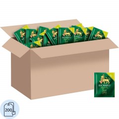 Чай Richard Royal Green зеленый 200 сашетв гофрокоробе, 14840