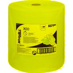 Материал протирочный нетканый рулWYPALLxX60 LR B 500s 38,5х31см голуб.8371