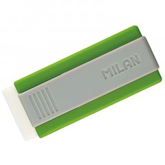 Ластик пластиковый Milan Office 320 белый, в пластиковом держателе (в асс.) Ластик пластиковый Milan Office 320 белый, в пластиковом держателе (в асс.) - фото 6