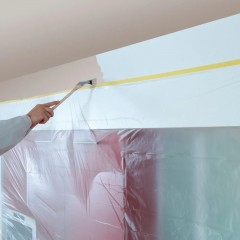 Пленка укрывная с малярной лентой UNIBOB 1,4х33 м - фото 3