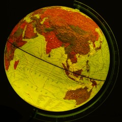 Глобус интерактивный физико-политический с подсветкой,320мм,INT13200288 - фото 2