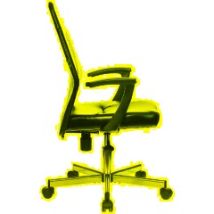 Кресло VB_EChair-224 DSL PPU к/з черный, хром - фото 3