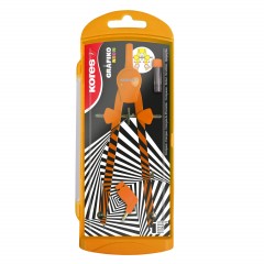 Циркуль Kores неоновый 170мм d260мм , цвета в асс, пл пенал - фото 6